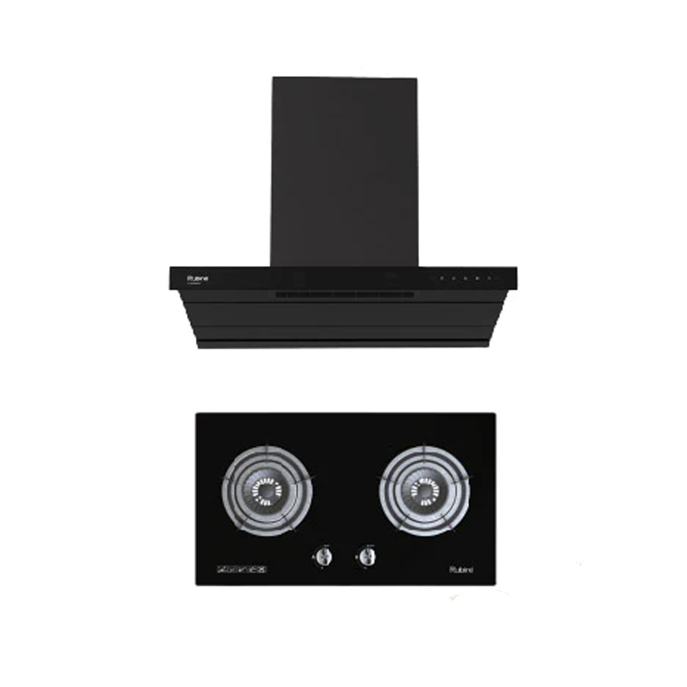 RUBINE CHIMNEY HOOD RCH-CASSERA-90BL 90CM 1650M3/H